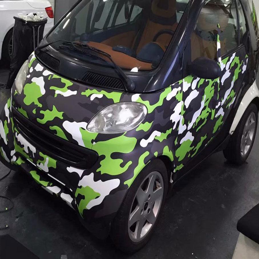 18 Kinds Premium Camo Vinyl Car Wrap Black White Blue Red Green Camouflage Film Sticker For Car Scooter Motorcycle Decoration