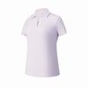 Golf Series Fashion Classic Versatile Cool Breathable Comfortable Sweet Regular Short Sleeve Polo Women Tops Cloud-Purple A11W535114FVT
