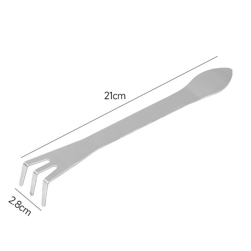 

Bonsai Rake Stainless Steel Tool Loosen The Soil Bear Hand Bonsai Tool Convenient and Practical