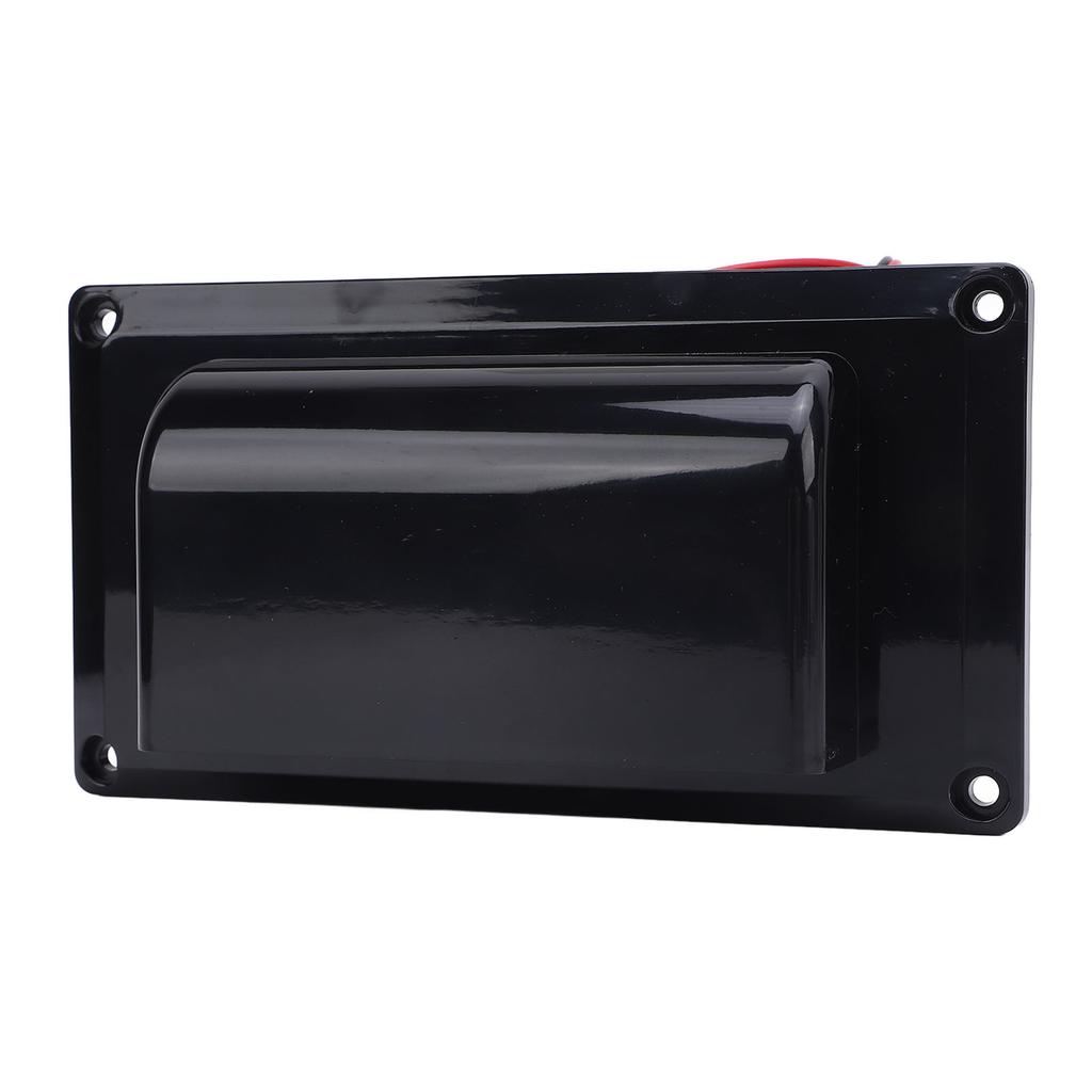 RV Side Vent Fan 12V 6W Motorhome Ventilation Exhaust Fan with Rainproof Cover for RV Trailer Bathroom Kitchen