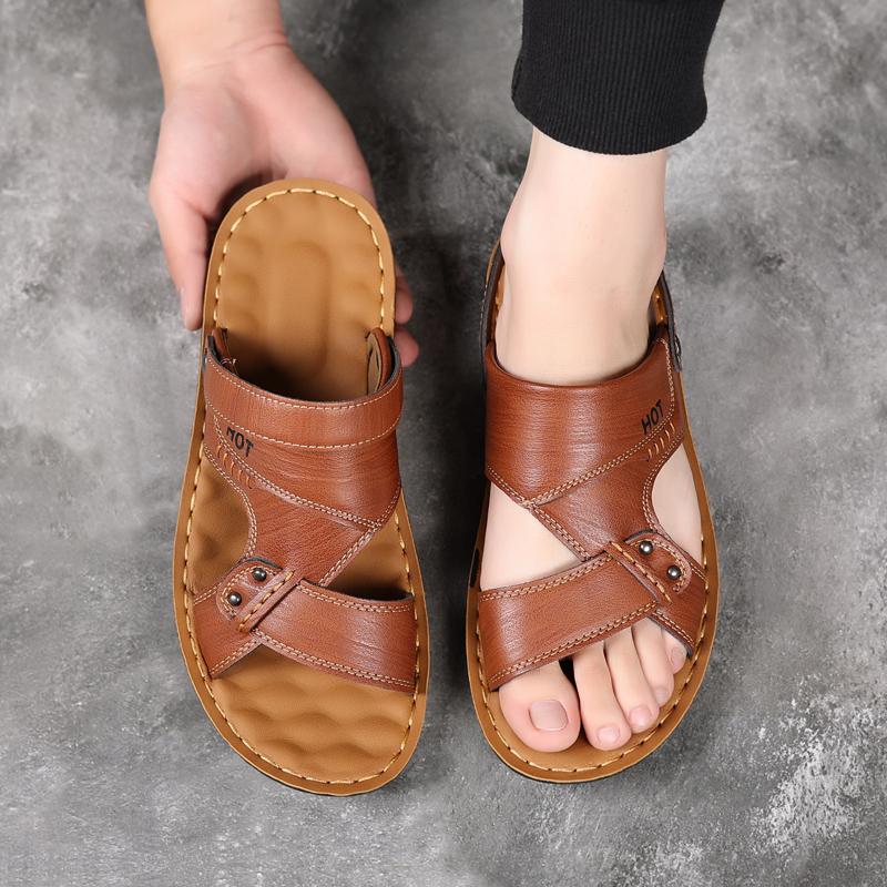 Fashion Summer Outdoor Sandals for Man Slippers Breathable Hiking Shoes Water Beach Mens Sandals Camping Climbing Aqua Sneaker