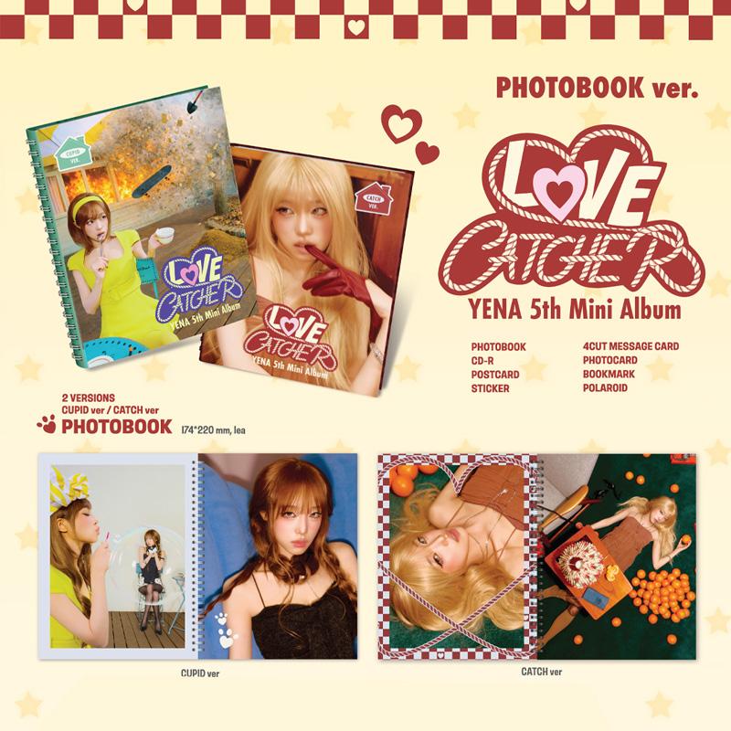[PRE ORDER] CHOI YENA – 5th Mini Album LOVE CATCHER