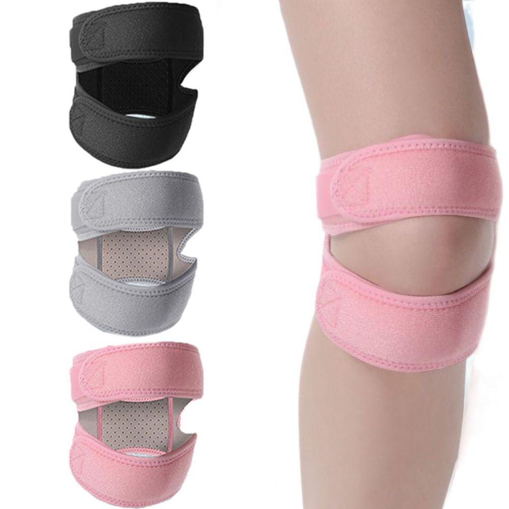 

Non-Slip Knee Brace Breathable Fitness Kneecaps Professional Sport Kneepad for Men & Women рожевий