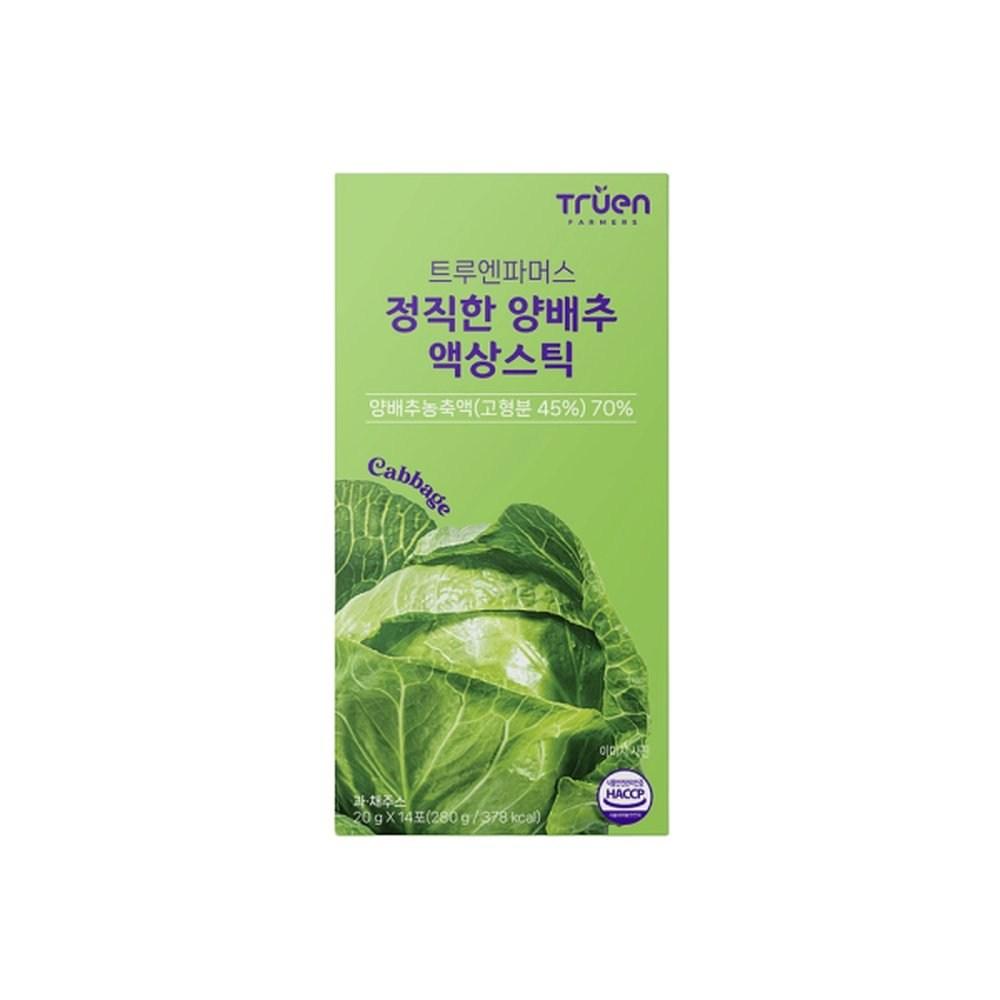 True & Farmers Honest Cabbage Liquid Sticks 14 pcs 20g