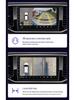 360° Panoramic Dash Cam with HD Night Vision, 3D Navigation, Large Android Screen, All-in-One 1080P System