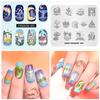 kads Nail Art Template Fashion Day&Night Dreamy Life Design Image Template Nail Stamp Templates Stamping Plates for Nail Art