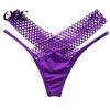 Women Panties Low Waist Hollowed Out Cross-belt See-through Pornographic Thin Underpants Strip French Style Ladies Sling Thong Inner Wear Clothes