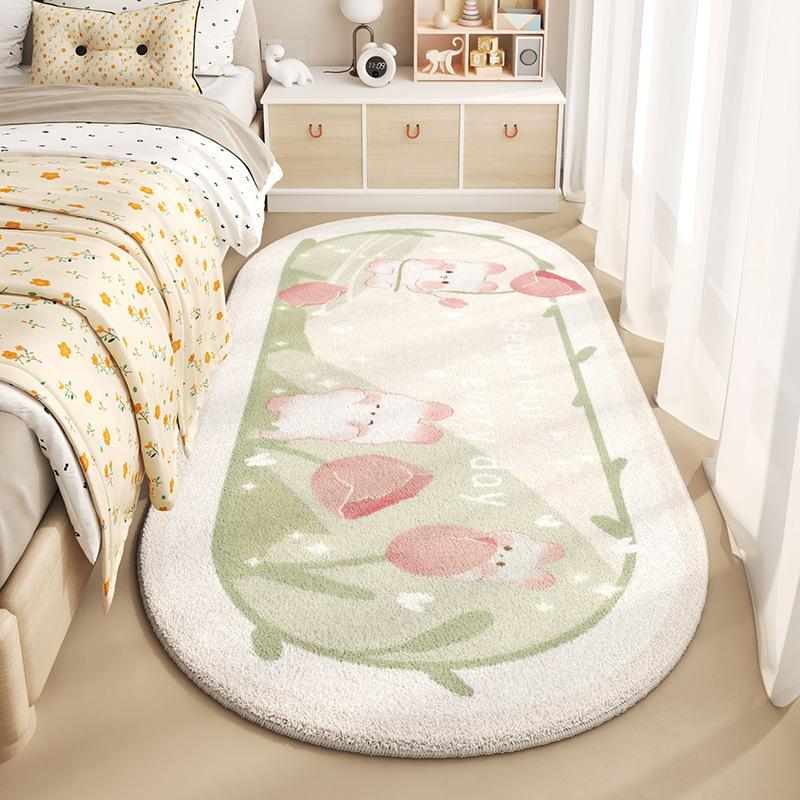 Cartoon Bedside Carpet Cute Girl Bedroom Carpet Children's Room Decoration Floor Mat