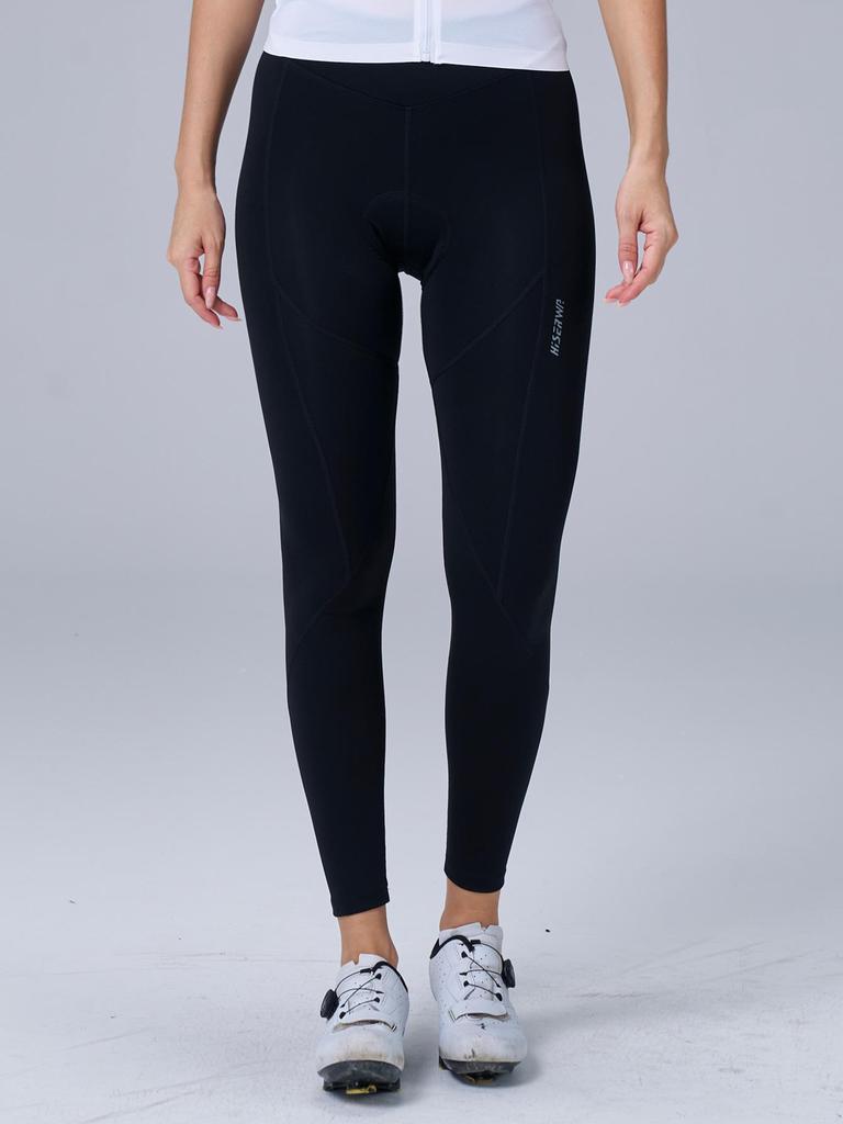 Hiserwa Women's High-Waist Cycling Pants - Hip-Lifting, Breathable, Quick-Dry, Elastic, Mid-Short Distance