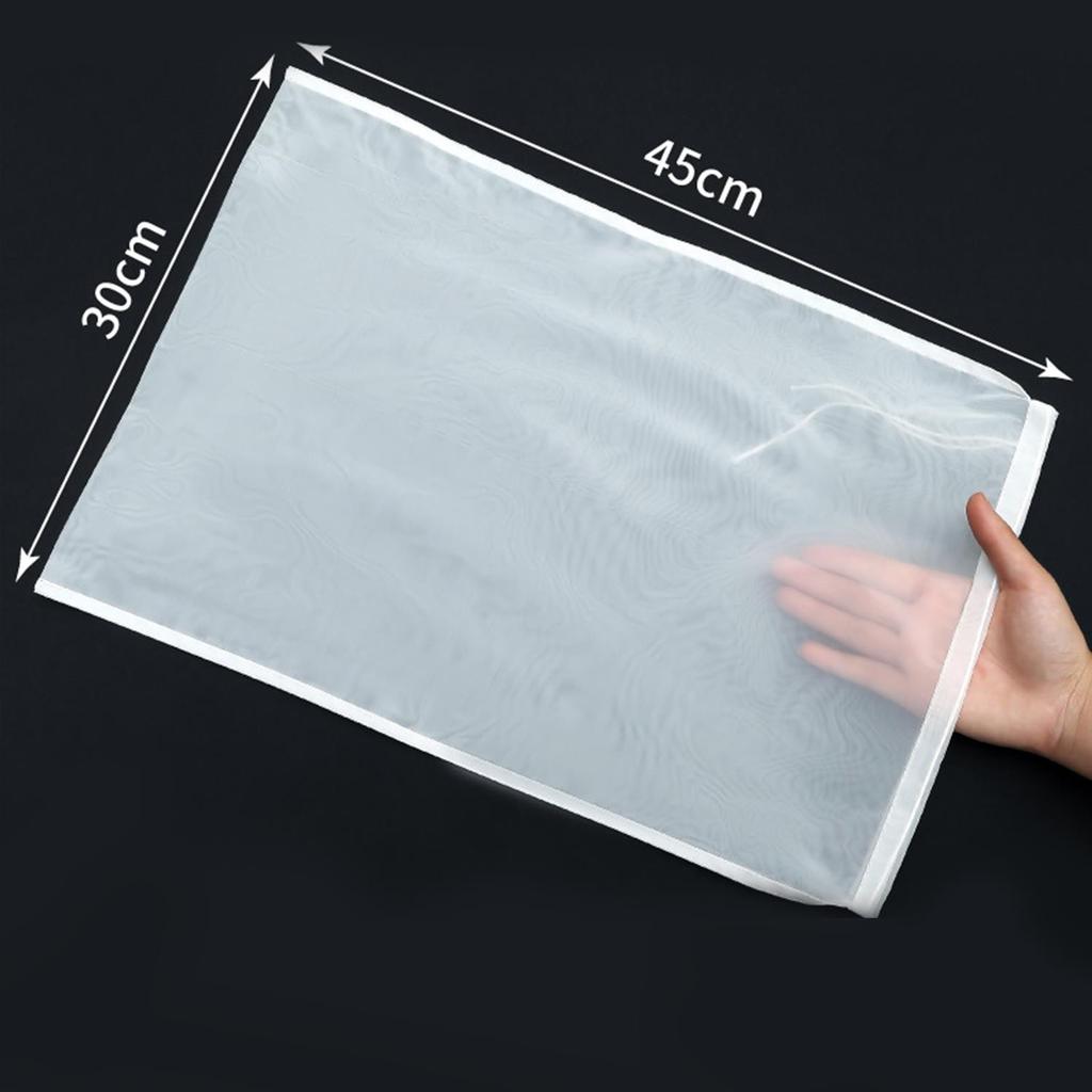 100 Mesh Wiederverwendbare Netz Sojamilch Nylon Filterbeutel Nuss Joghurt Tee Kaffee Öl Lebensmittel Pressfilter Siebe Groß Küchenfilterbeutel