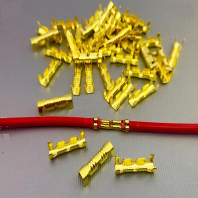 100Pcs Wiring Docking Connector Line Pressing Quick Connect Crimp Terminals