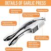 Aluminum Zinc Zinc Alloy Garlic Slicer Handheld Garlic Crusher Kitchen Gadget Garlic Mincer  Ginger