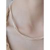Double Pearl Twist Necklace Nz2482