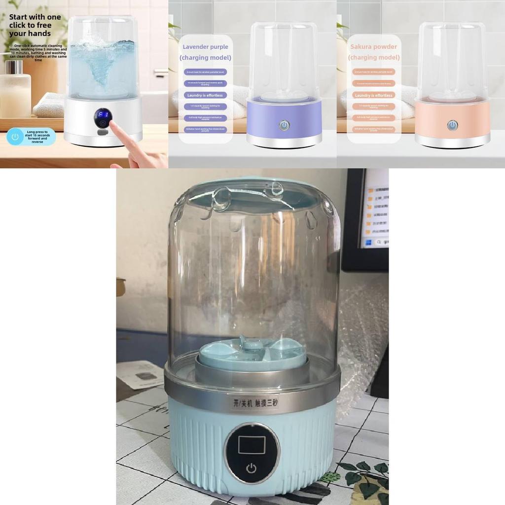 Mini Portable Washing Machine With Uv Sterilization For Baby Clothes And Underwear