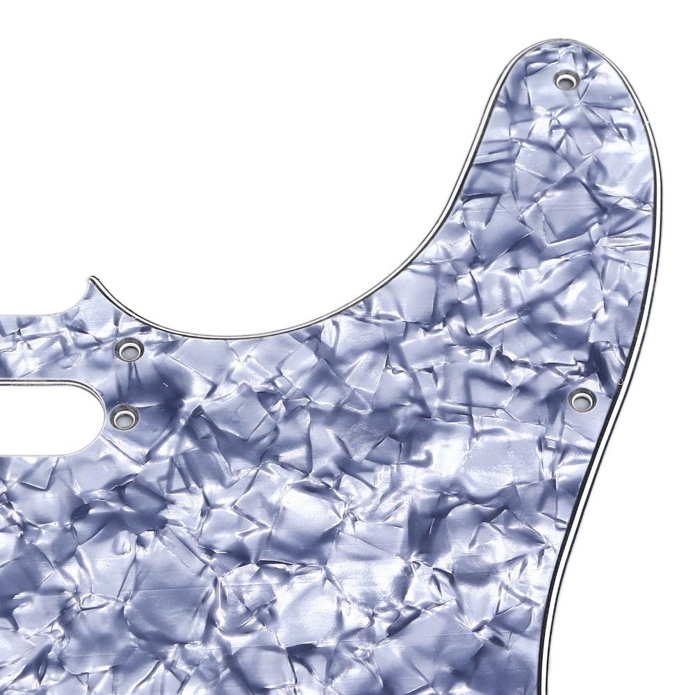 Gray Pearl/Blue Pearl Guitar Pickguard 4Ply TL Pickguard For Telecaster Guitar