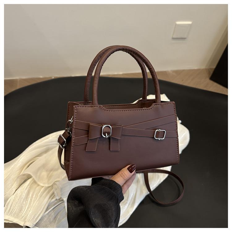 Spring Fashion Handbag Small Carry Bag for Women's New Simple Small Square Bag Versatile One-shoulder Crossbody Bag