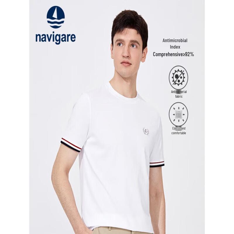 Navigare Men s Short Sleeve Round Neck T-Shirt M