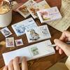 50pcs/lot Memo Pads Material Paper Travel Letter Junk Journal Scrapbooking Paper Background Decoration Stationery