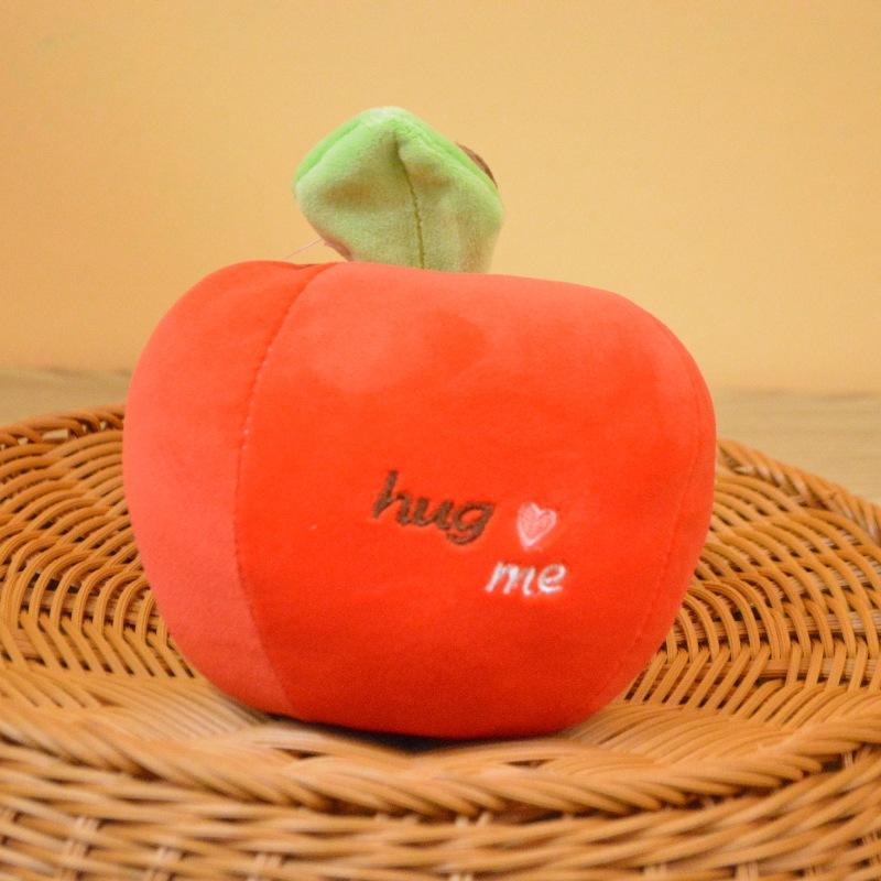 New simulated fruit plush toy cute doll watermelon avocado eight inch throwing gift claw machine doll