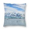 Hubbard Glacier Alaska Pillowcase Polyester Linen Velvet Pattern Zip Decor Throw Pillow Case Home Cushion Cover