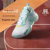 Li-Ning Young All City 12 Youth Low Top Basketball Shoes White Blue Lightweight Anti Slip YKBU020-1