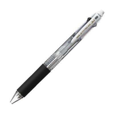 Mitsubishi Bleistiftstift Jet Stream, transparent, leicht zu schreiben, multifunktional, 3&1, 0,7 MSXE460007.T