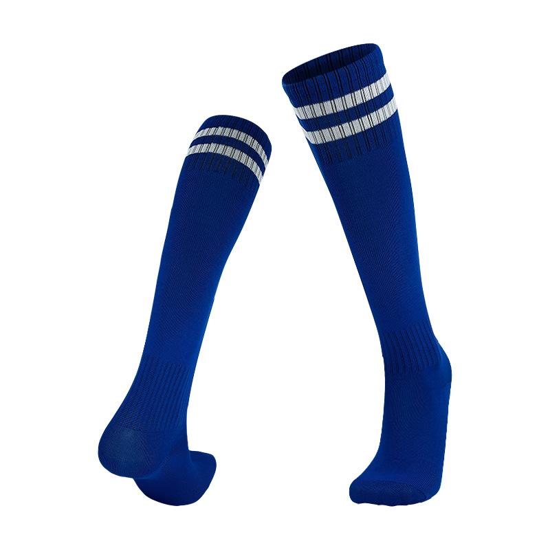 Professional Two-Bar Football Socks - Men's & Children's Over-the-Knee High-Performance Sports Socks