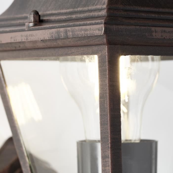 BRILLIANT NISSIE Rust E27 1x60W Outdoor Wall Light
