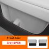 For Geely Geome Xingyuan 2026 2026 Car Door Slot Organizer Box Leather Glove Box Storage Groove Pad Interior Accessories
