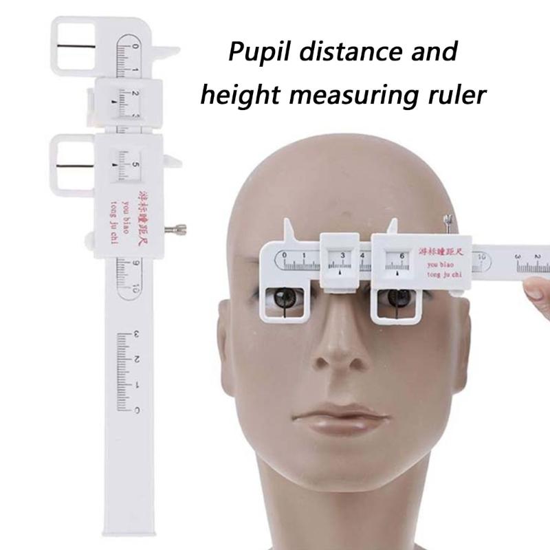 Professional Optometry Ruler Tool For Accurate Pupil Distance And Height Measurement Plastic Caliper For Eyeglass Stores
