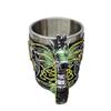 Stainless Steel Skull Goblet: Halloween Gift Mug
