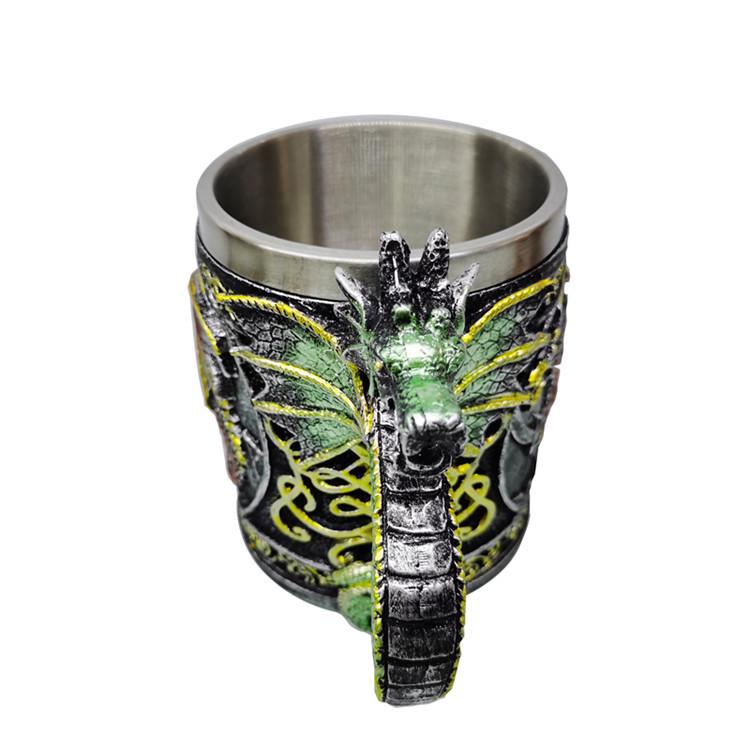 Stainless Steel Skull Goblet: Halloween Gift Mug