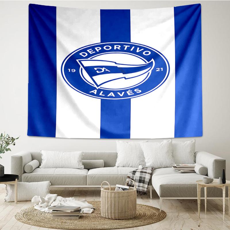 1PC Deportivo FC Printed Tapestry Room Decoration Wall Hanging for Living Room Bedroom, dormitory, Birthday and Christmas gifts