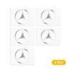 WVWGI1 Hot 2026 For Benz 2/5/10pcs 3D Metal Car Emblem Sticker Decor Badge Decal Interior Styling For Mercedes benz A B R G Class GLK G