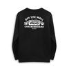 Children’s Sweatshirt without Hood Vans Workshop Crew Black