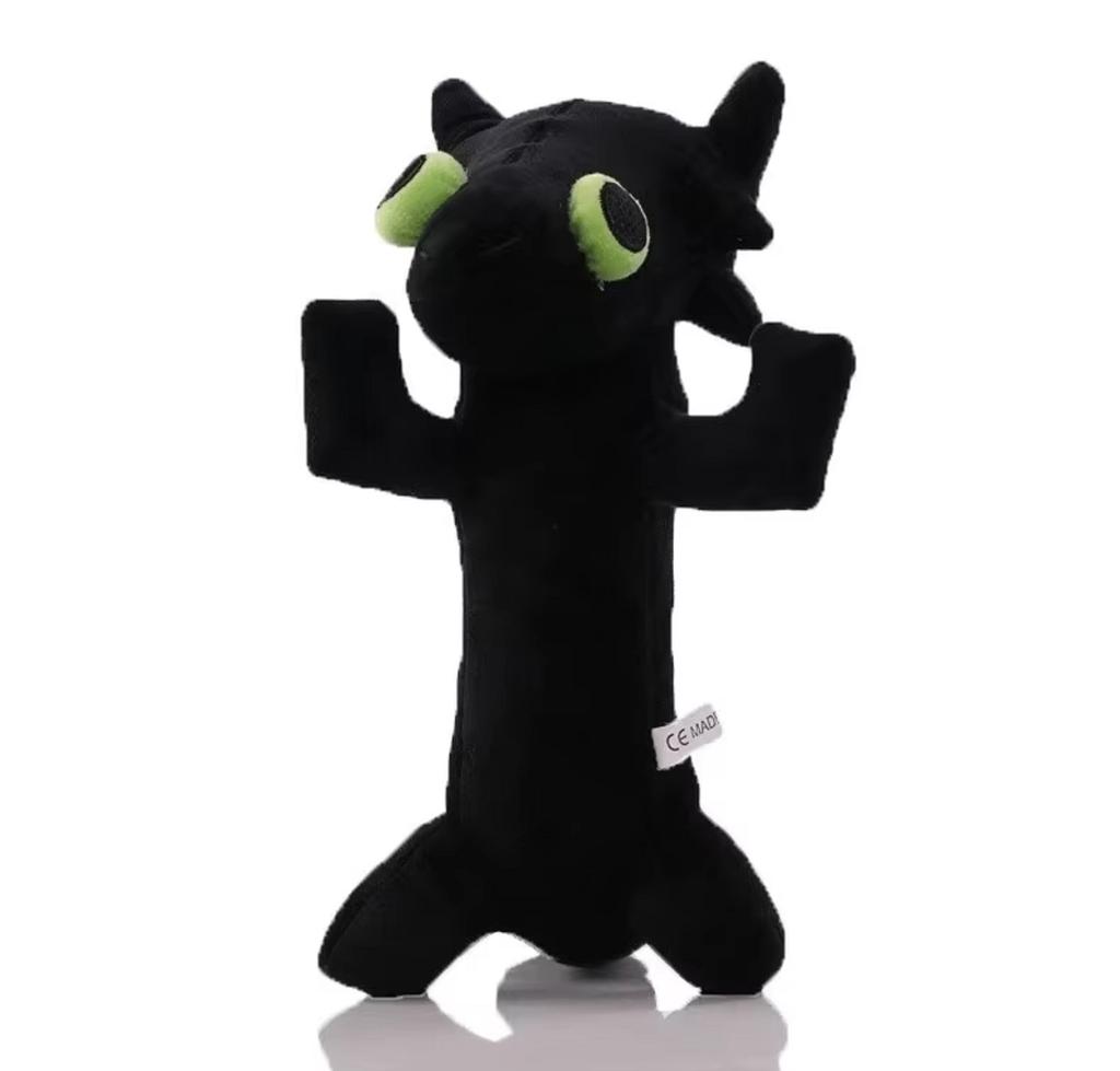 Bezzębny Tańczący Meme Pluszowa Zabawka Tańczący Smok Wypchane Miękkie Zwierzęta Pluszowe Lalki 25 cm Anime Pokój Gier Poduszka Decora Prezent Dla Dzieci