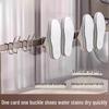 Stainless Steel Anti-theft Outdoor Shoe Drying Hook for Balcony or Window Railing