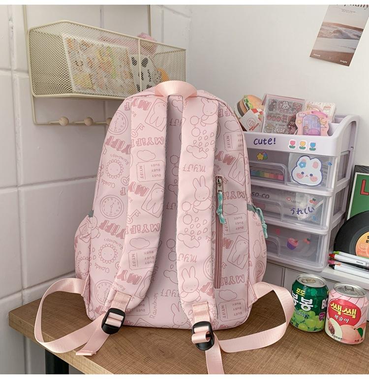 Schoolbag Student Cute Graffiti Large Capacity Backpack AVE