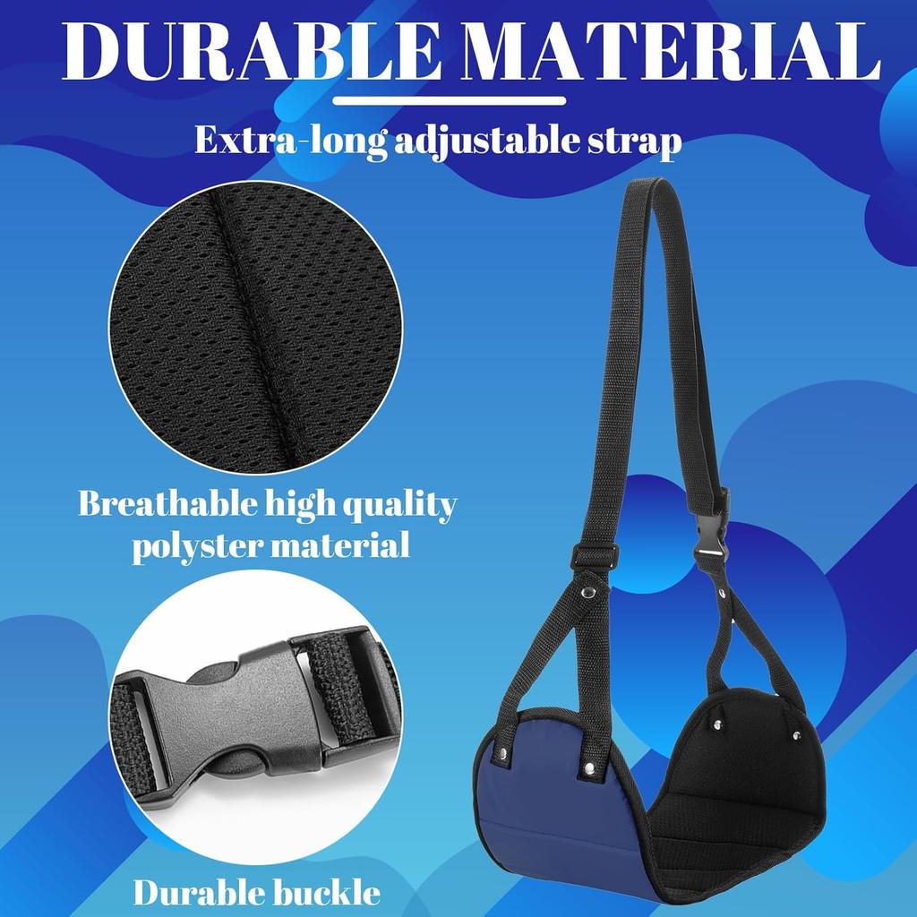 3pack Plane Hang Hammock, Plane Travel Footrests for Swelling/Soreness Relief, Multiple Colors Airplane Footrest