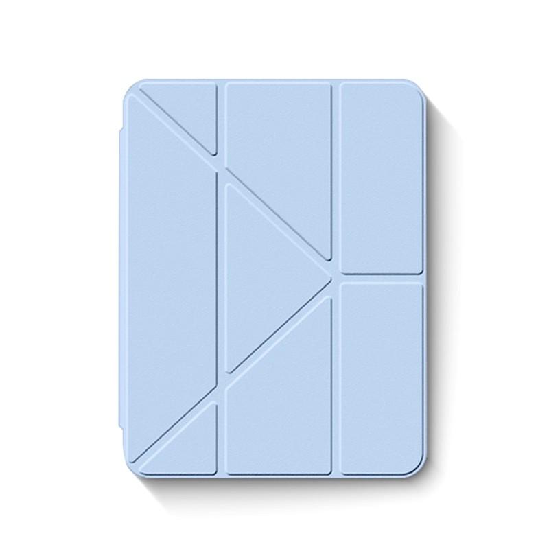 3+Y-fold Flip Clear Cover For iPad Air 4 5 6 7 11 For Air 2 9.7 Pro 11 Mini 6 7 Start Case For 10th 11th Gen 7/8/9 10.2