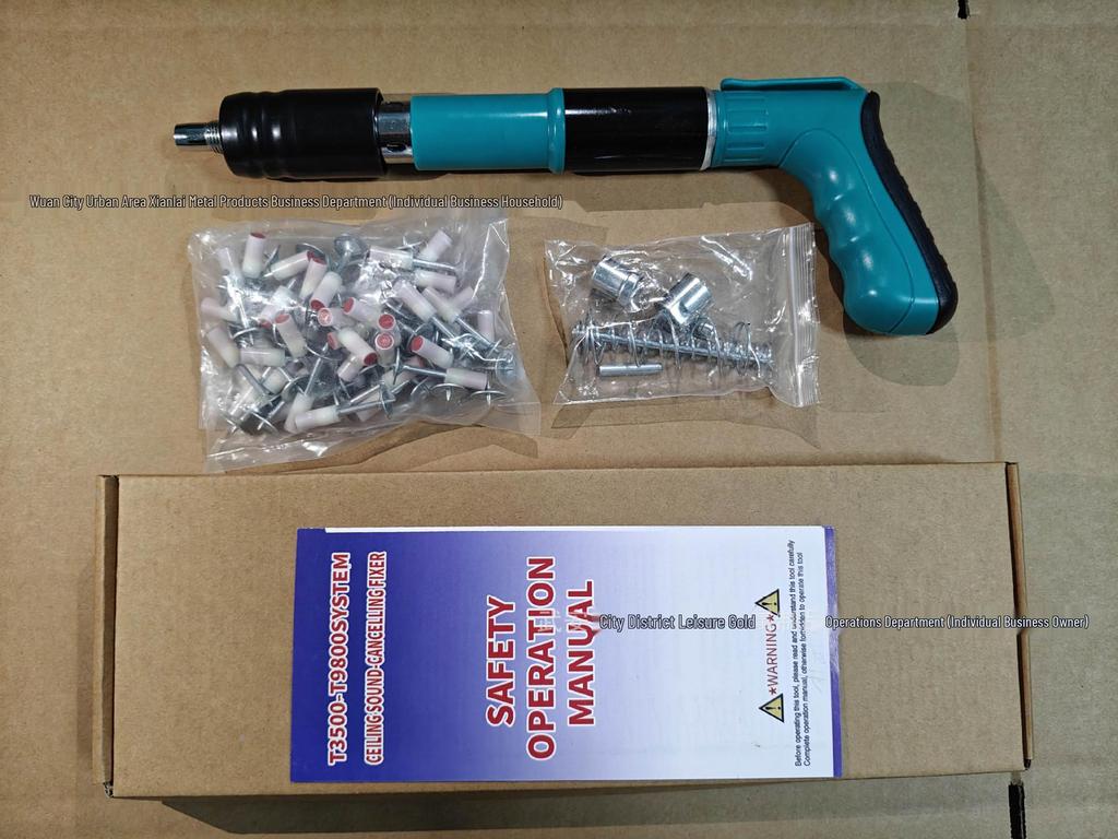 Silent Mini Nail Gun for Concrete and Walls