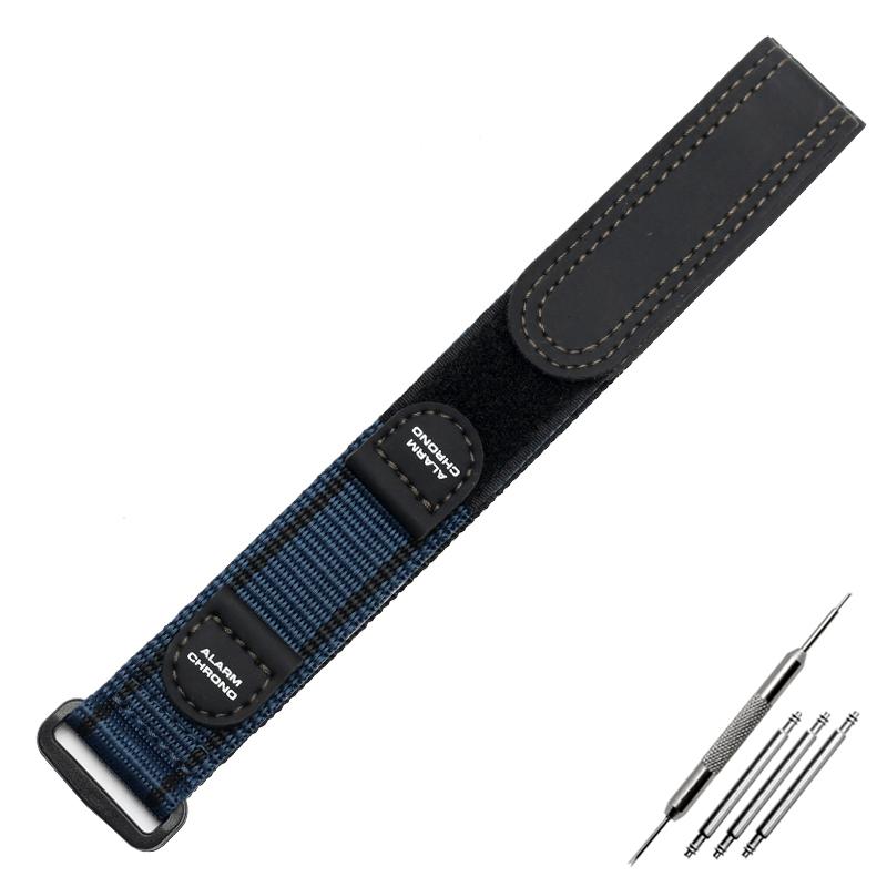 Canvas Strap Instead of r-umenos22mm 23mm Nylon Strap Outdoor Military Watch with r-umenos Silicone Men's Bracelet 18mm 20mm
