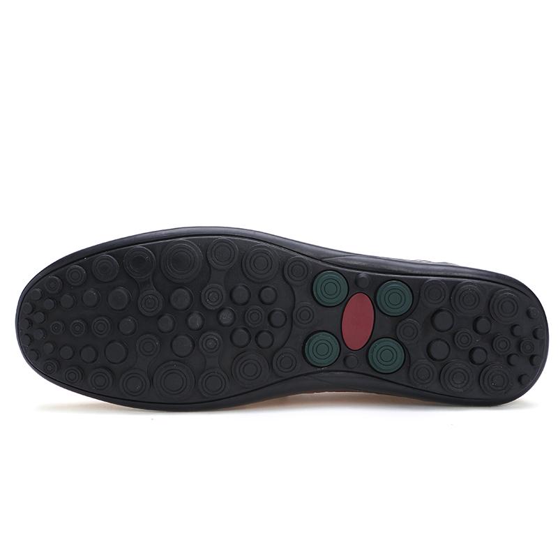 Mokkasiner for menn Loafer Kjøring Gommino Comfort Flats Uformelle Slip-ons Skinnsko i plussstørrelse for menn Over Size