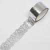 Made in Japan GR-4080 Kamiiiso  Romanee (Silver Foil) 20mm x 3m