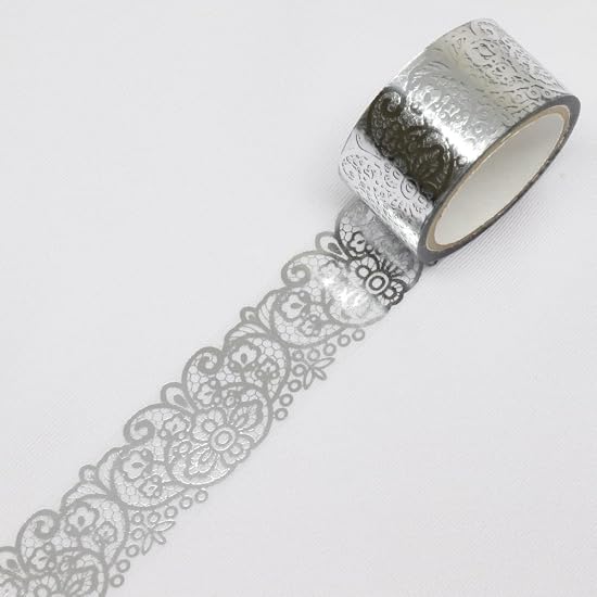 Made in Japan GR-4080 Kamiiiso Romanee (Silver Foil) 20mm x 3m