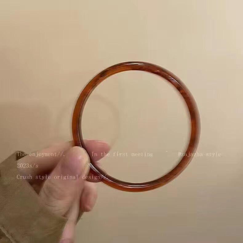 

Rose Bamboo Beaded Bracelet: Women s Minimalist Luxury Bangle