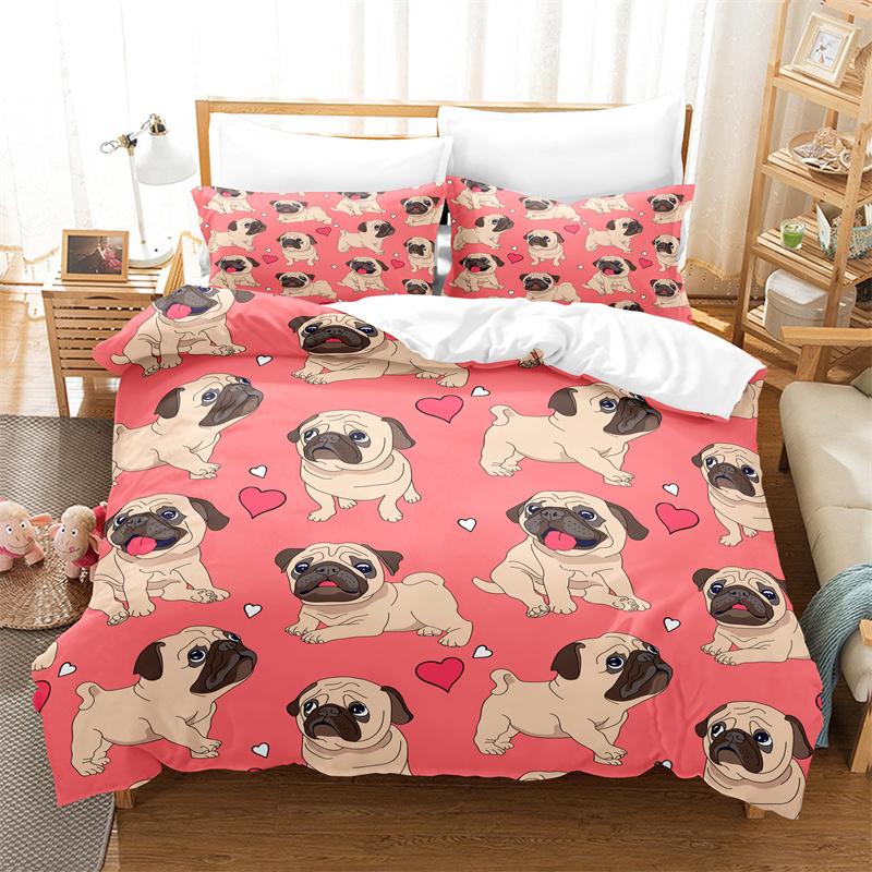 Forest Animal Bedding Set Animal Theme Duvet Cover Set Fashion Duvet Cover Children's Bedroom Cartoon Duvet Cover Bedding Set