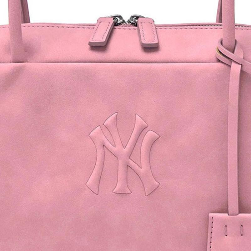 MLB Borsa a Mano in Ecopelle e Poliestere New York Yankees da Donna Rosa Casual 3AORSD16N-50PKS