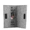 Finnish Lapphund, Finnish Lapponian Dog - Dog passport case, document case, gift for the traveller from the Art-Dog brand