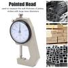 0-20mm Range Dial Thickness Gauge Pointer Display Portable Thickness Meter  For Fabrics